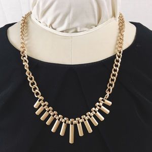 Gold Statement Piece Necklace EUC